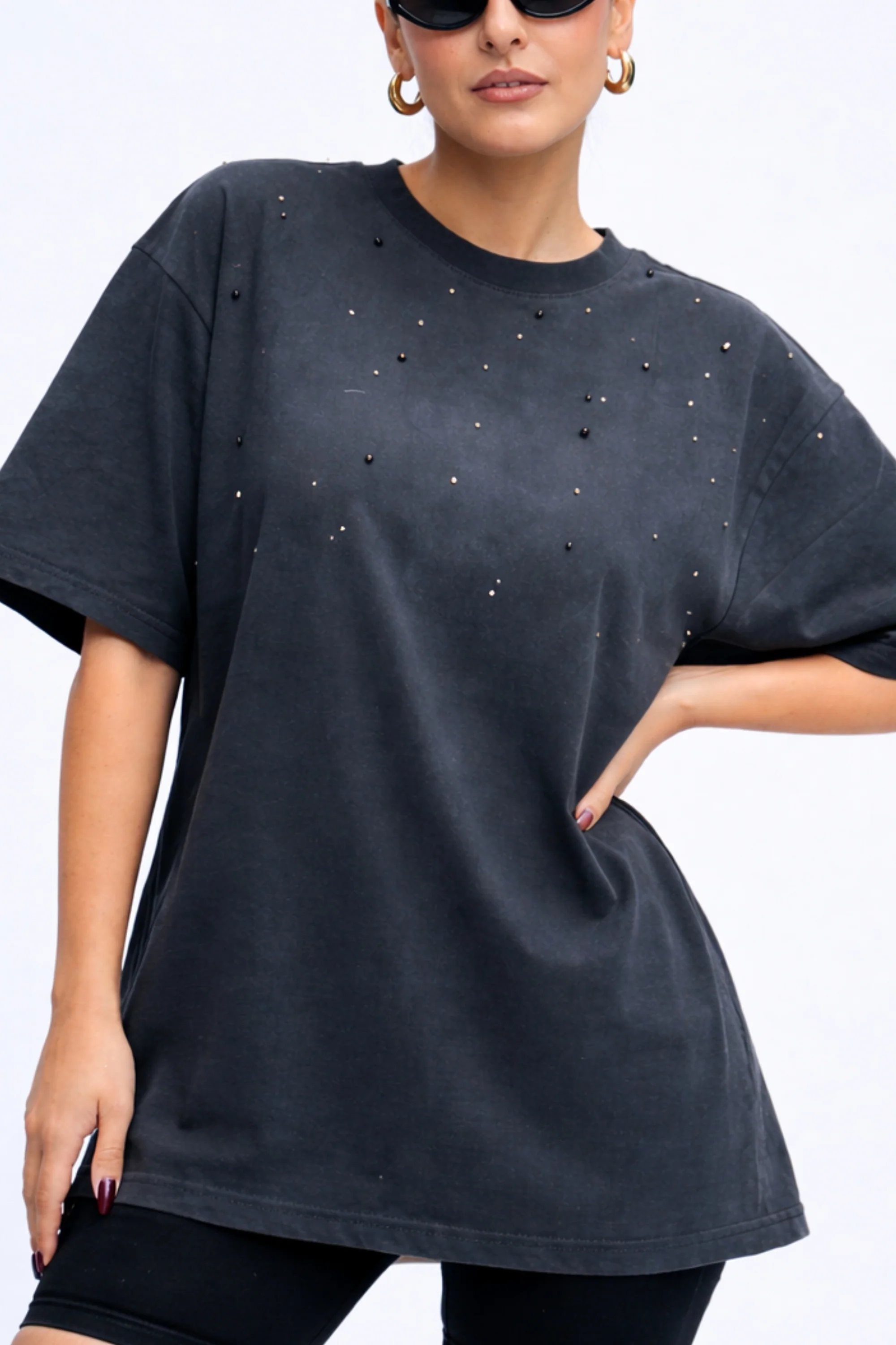 Smoke Crystal Ombre Tee