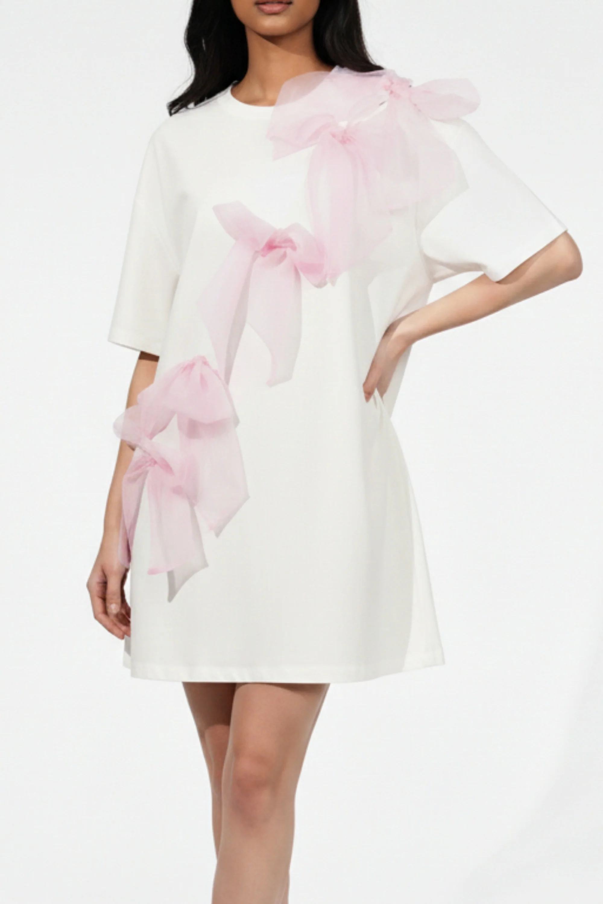 Bonita Bows White T-Shirt